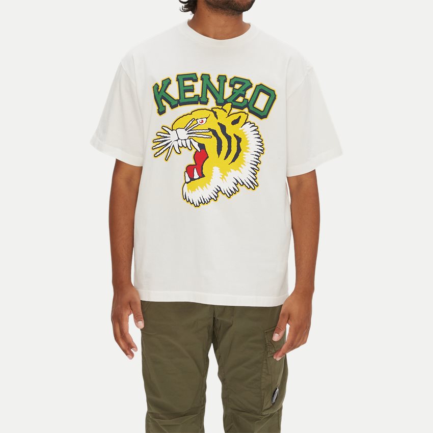 Kenzo T-shirts FD65TS0084SG OFF WHITE
